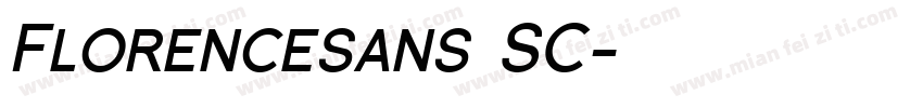 Florencesans SC字体转换